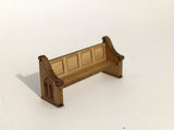 LX114-OO Church Pews (Pack of 10) OO/4mm/1:76