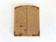 LX121-OO Engine Shed Doors Arched Top Set 1 OO/4mm/1:76