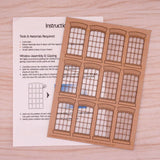 LX125-OO Arched Top Industrial Windows 18mm x 32mm (Pack of 12) OO/4mm/1:76