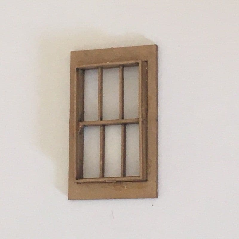 LX126-OO Large 6 Pane Sash Windows (Pack of 10) OO/4mm/1:76