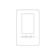 LX126-OO-T Large Sash Windows Cutting Template
