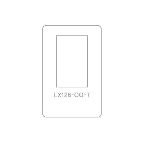 LX126-OO-T Large Sash Windows Cutting Template