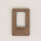LX126-OO-T Large Sash Windows Cutting Template