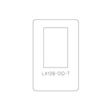 LX127-OO-T Narrow Sash Windows Cutting Template