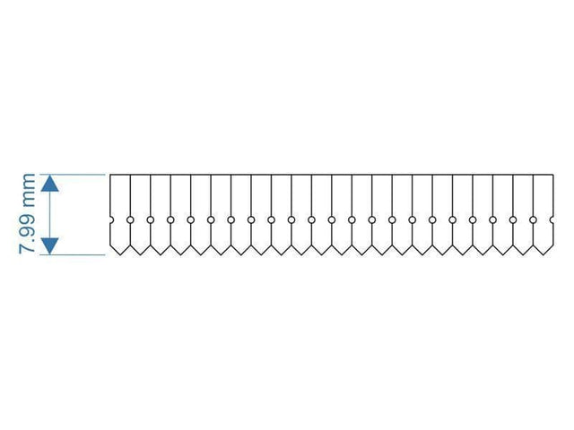LX133-OO Canopy Valance #2 OO/4mm/1:76