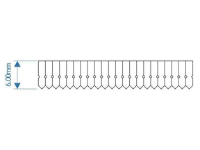 LX133-TT Canopy Valance #2 TT/3mm/1:100