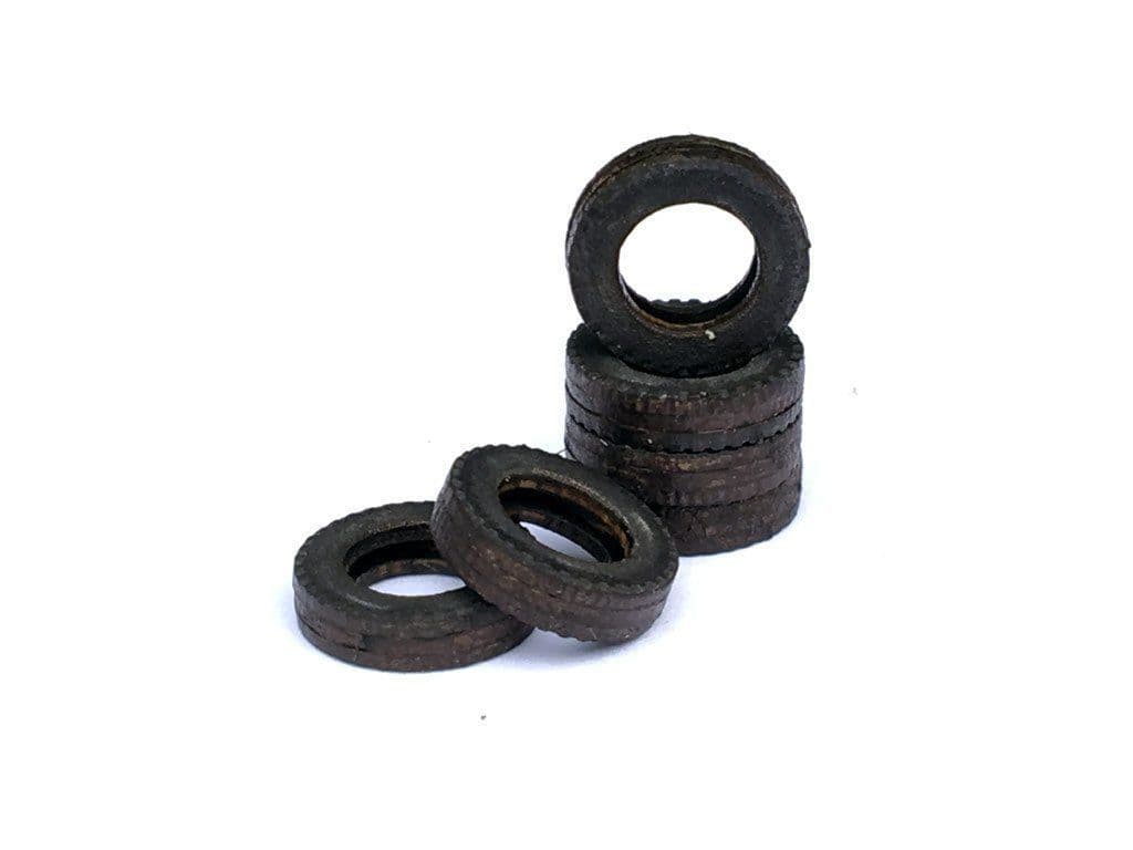 LX144-N Laser Cut Tyres Medium Type (Pack of 24) N/2mm/1:148