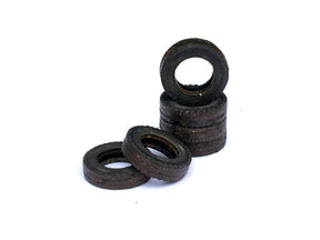 LX144-N Laser Cut Tyres Medium Type (Pack of 24) N/2mm/1:148