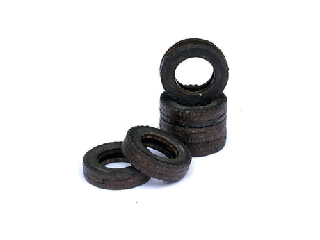 LX144-N Laser Cut Tyres Medium Type (Pack of 24) N/2mm/1:148