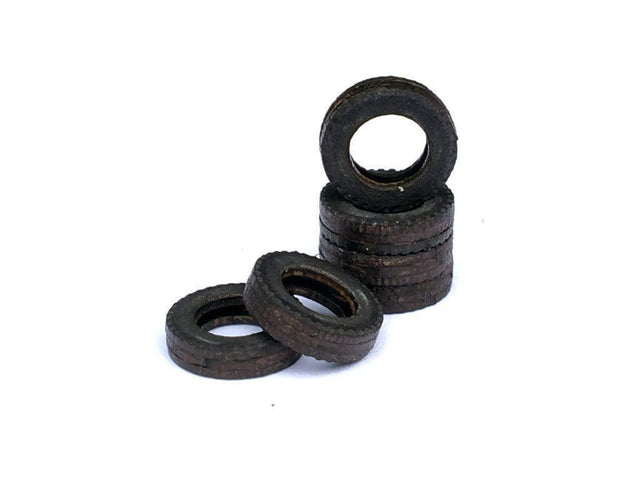 LX144-N Laser Cut Tyres Medium Type (Pack of 24) N/2mm/1:148