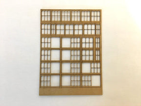 LX146-OO Midland Railway Signal Box Windows (Pack of 20) OO/4mm/1:76