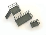 LX148-OO Relay Box/Trackside Platforms (Mixed pack) OO/4mm/1:76