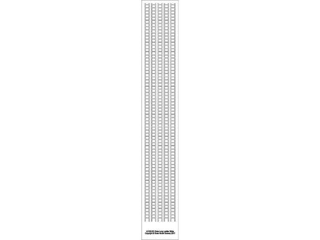 LX152-OO Extra Long Ladder Strips (Pack of 5) OO/4mm/1:76