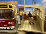 LX157-OO 1960s/70's Modular Concrete Bus Shelters OO/4mm/1:76