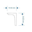 LX158-N Canopy Brackets (Set 1) N/2mm/1:148