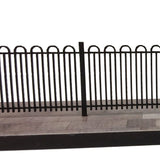 LX162-N Laser Cut 5ft School/Park Hairpin Railings Extension Pack N/2mm/1:148