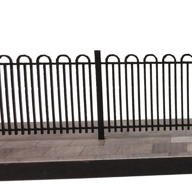 LX162-OO Laser Cut 5ft School/Park Hairpin Railings Extension Pack OO/4mm/1:76