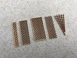 LX163-OO Decorative Trellis Panels OO/4mm/1:76