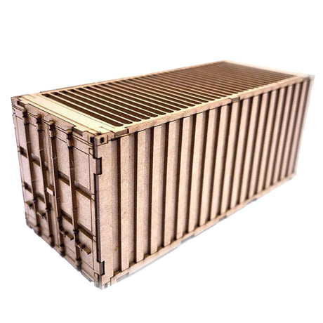 LX167-N 20ft Shipping Container Kit (Pack of 2) N/2mm/1:148