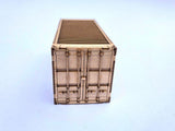 LX167-OO 20ft Shipping Container Kit (Pack of 2) OO/4mm/1:76