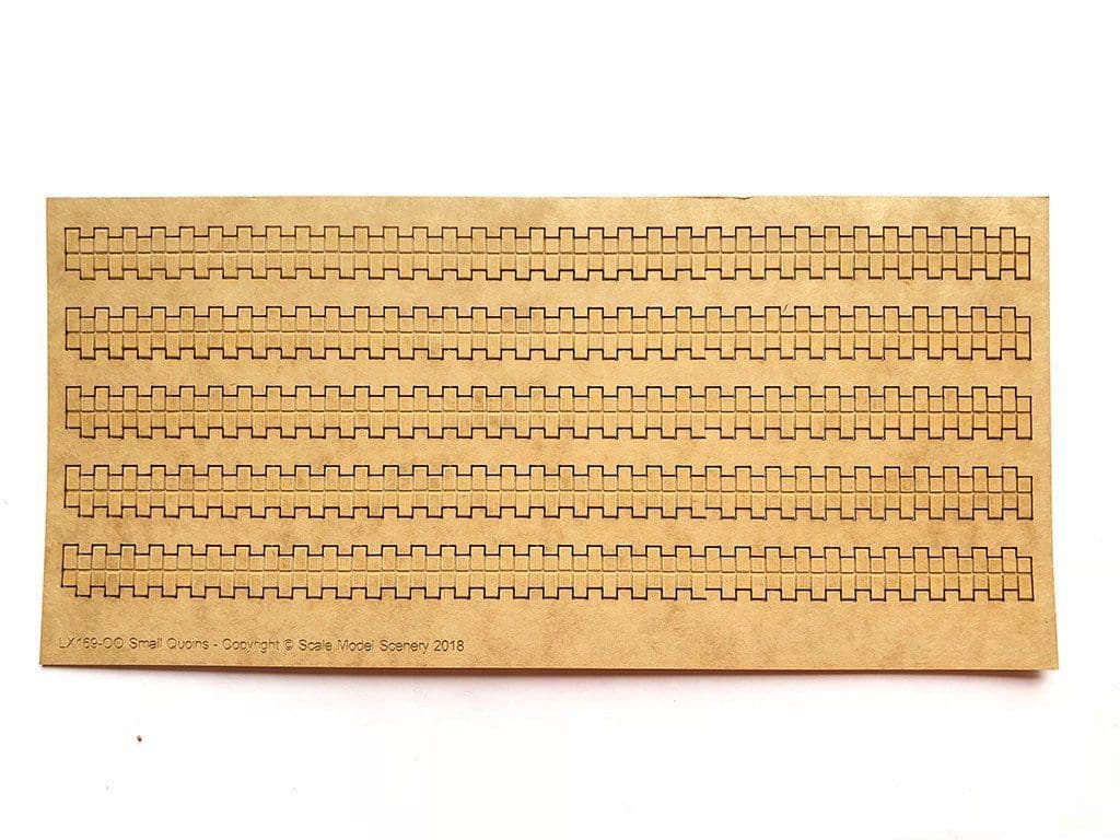 LX169-OO Small Stone Quoins OO/4mm/1:76