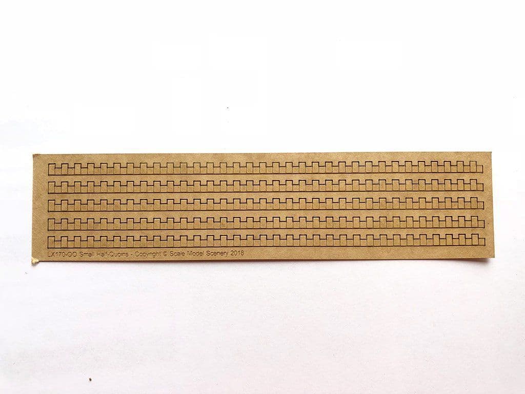 LX170-OO Small Half Stone Quoins OO/4mm/1:76