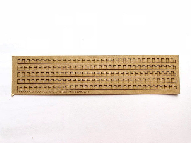 LX170-OO Small Half Stone Quoins OO/4mm/1:76