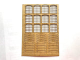 LX171-OO Arch-Top Industrial Windows With Headers & Sills OO/4mm/1:76