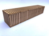 LX175-N 40ft Shipping Container Kit (Pack of 2) N/2mm/1:148