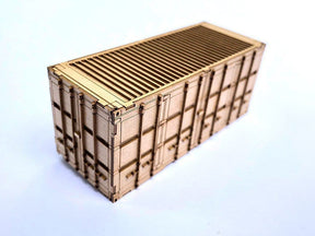 LX177-N M.O.D. 20ft Side Opening Shipping Container Kit (Pack of 2) N/2mm/1:148
