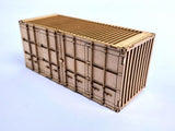 LX177-OO M.O.D. 20ft Side Opening Shipping Container Kit (Pack of 2) OO/4mm/1:76
