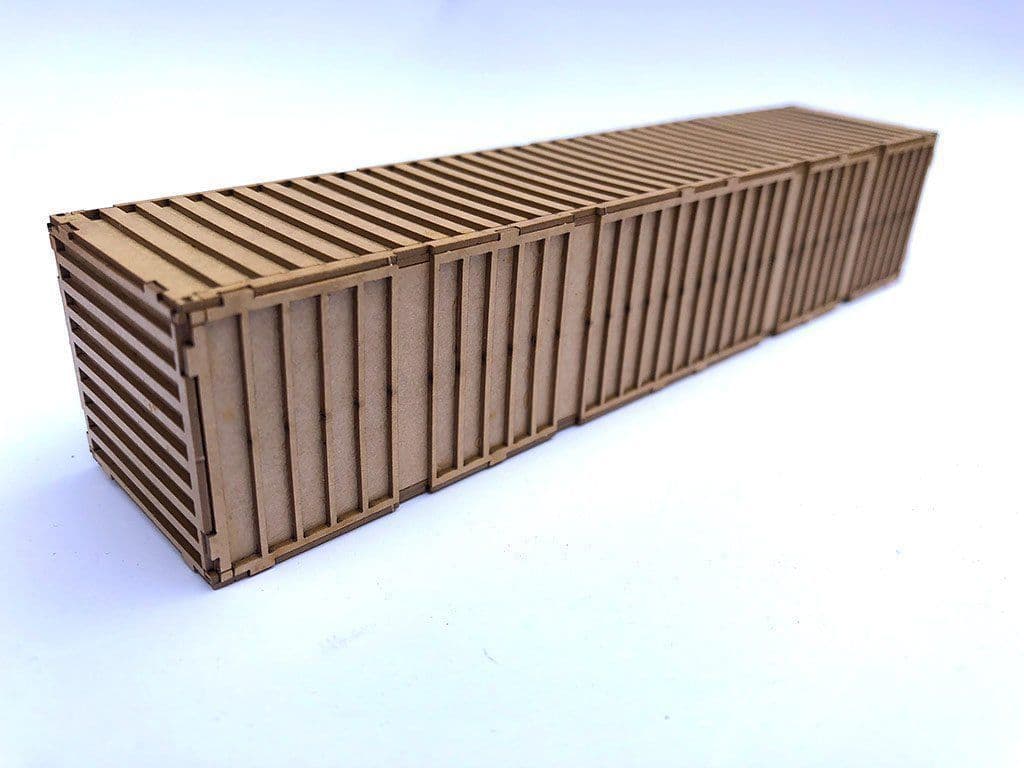 LX179-OO 40ft Shipping Container Kit (Pack of 1) OO/4mm/1:76