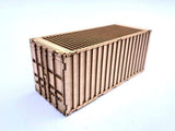 LX180-18 20ft Shipping Container Kit (Pack of 1) 1:18