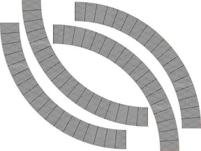 LX181-OO Diamond Plate Turntable Surround To Fit Peco LK-55 OO/4mm/1:76