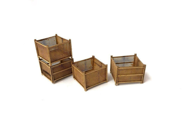 LX182-OO Mesh Sided Stillages (Pack of 8) OO/4mm/1:76