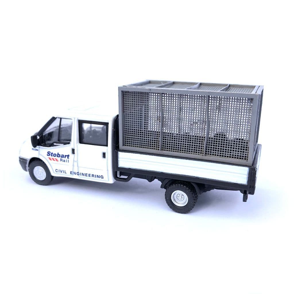 LX195-OO Rear Cage For Oxford Diecast Ford Transit Pickup - OO/4mm/1:76