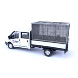 LX195-OO Rear Cage For Oxford Diecast Ford Transit Pickup - OO/4mm/1:76