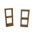 LX202-OO Modern Glass Fire Doors (Pack of 4) - OO/4mm/1:76