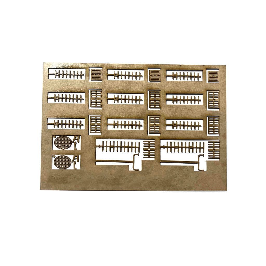 LX212-OO Television Aerials & Satellite Dishes (Pack of 13) - OO/4mm/1:76