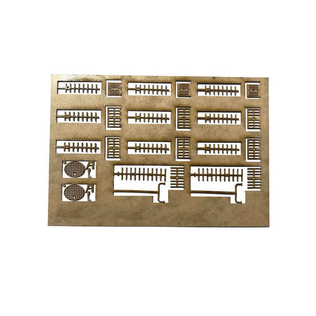 LX212-OO Television Aerials & Satellite Dishes (Pack of 13) - OO/4mm/1:76