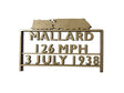 LX215-120 Mallard Speed Record Commemorative Sign - TT:120