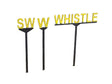 LX227-120 Whistle/Sound Whistle Signs (Pack of 19) - TT:120