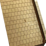 LX228-OO Laser Cut Roof Slates/Tiles - OO/4mm/1:76