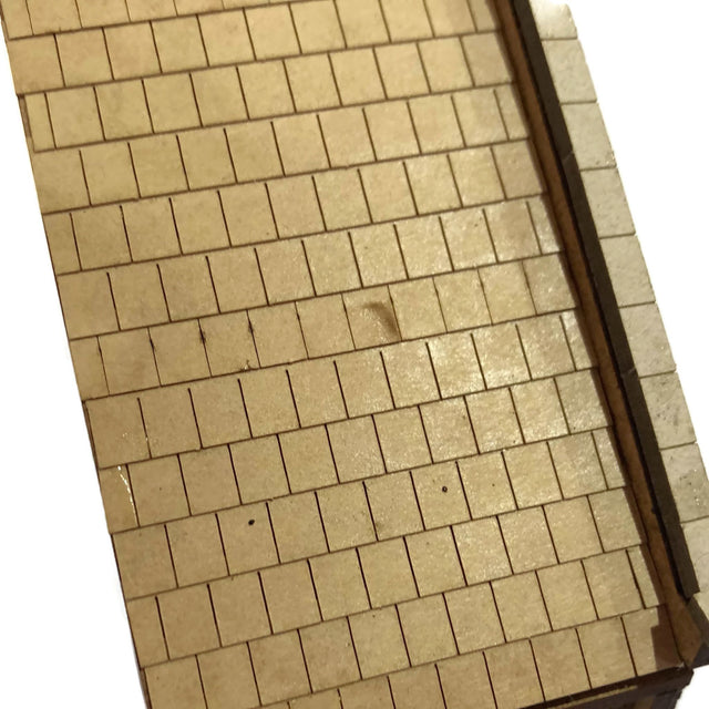 LX228-OO Laser Cut Roof Slates/Tiles - OO/4mm/1:76