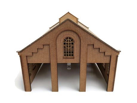 LX230-OO Three Track Engine Shed - OO/4mm/1:76