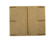 LX234-OO Goods Shed/Engine Shed Doors Set 2 OO/4mm/1:76