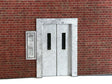 LX235-OO Lift Doors For Model Buildings (Pack of 4) OO/4mm/1:76