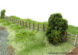 LX236-N Laser Cut 4ft Post & Rail Lineside Fencing N/2mm/1:148