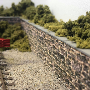 LX244-OO Coping Stones For Walls (Pack of 20 Strips) OO/4mm/1:76