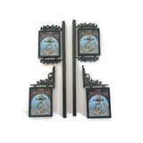 LX250-OO Laser Cut Pub Signs (Pack of 4) OO/4mm/1:76
